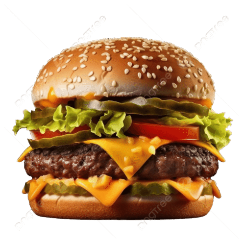 pngtree-3d-illustration-cheese-burger-png-image_13381662 Cheeseburger