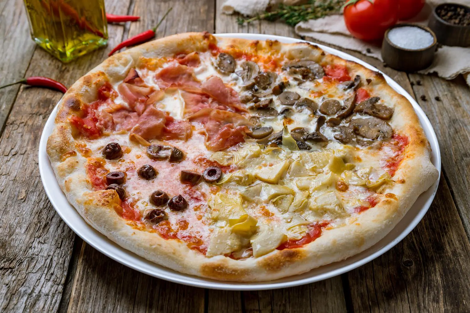 Pizza Quattro Stagioni