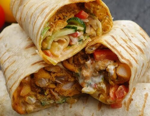hq720 Chicken Wrap of broodje